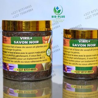 VIRIL+ SAVON NOIR