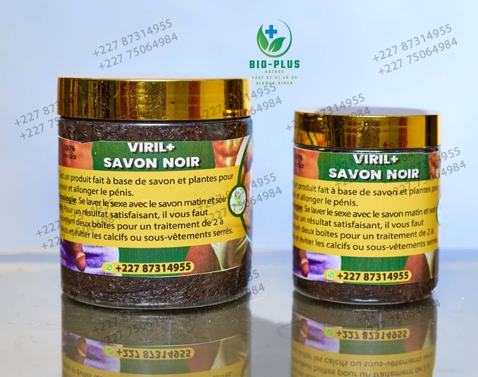 VIRIL+ SAVON NOIR