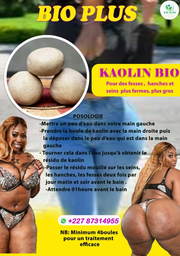 etiquette kaolin - Copy~1 KAOLIN BIO FEMME